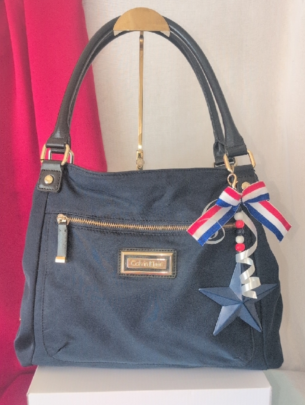 Calvin Klein Belfast Nylon Satchel